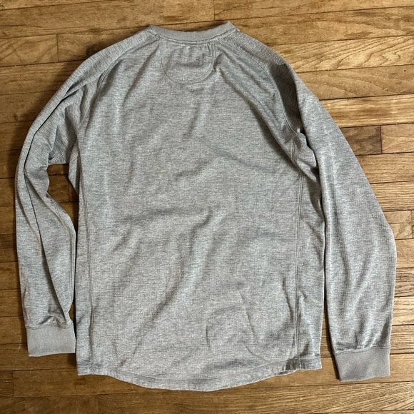 Burton Sweatshirt Mens Size Medium‎ Grey Black Caption Crew Techwear - Picture 9 of 9